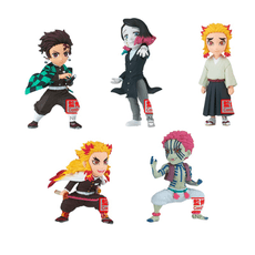 景品《 鬼滅之刃WCF Vol.8 公仔套組》一套五款+隨機【GAME休閒館】