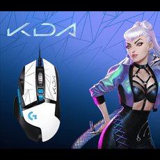【英雄聯盟聯名】Logitech 羅技 《 G502 Hero 『KDA 伊芙琳』  電競滑鼠》