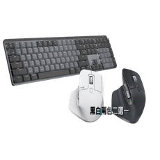 【獨家品牌月】羅技 《Mx Mechanical & Master 3S 無線鍵盤滑鼠組》【現貨】
