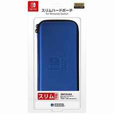 HORI NS Switch 《主機專用 硬殼 收納包-Slim 藍》NSW-008