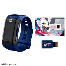 BANDAI《數碼寶貝 人體連動育成手環 運動手環》深藍色款【GAME休閒館】