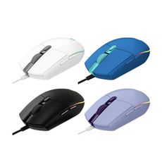 【限時特價】logitech G 羅技《G102 第二代 RGB 炫彩遊戲滑鼠 黑》