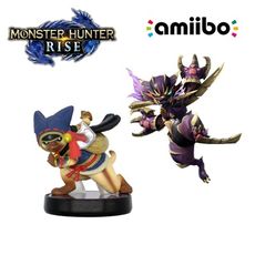 NS Switch Amiibo 玩偶 公仔《隨從 艾路 魔物獵人：崛起系列》