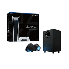 【極致遊戲劇院組】PS5《數位版主機》+《羅技G560電競音響 喇叭 音箱系統》