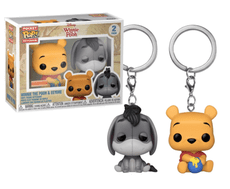 FUNKO POP《鑰匙圈 迪士尼-小熊維尼屹耳 2入組》【GAME休閒館】