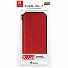 HORI NS Switch 《主機專用 硬殼 收納包-Slim 紅》NSW-009