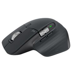 logitech 羅技《MX Master 3S 無線智能靜音滑鼠》黑/白選
