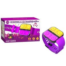 良值 NS Switch《錶型控制器 JUST DANCE 舞力全開 腕帶-紫橘》L402