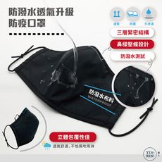 【單層款】MIT防潑水透氣升級防疫口罩