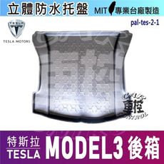19年後 特斯拉 TESLA MODEL 3 上-後箱 車後車箱立體防水托盤