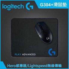 羅技 Logitech G304 LIGHTSPEED 無線電競滑鼠+G240電競專用鼠墊 組合商品