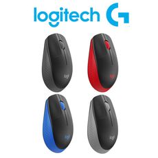 Logitech 羅技 M190 無線滑鼠 黑/紅/灰/藍-富廉網