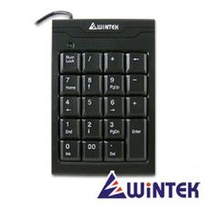 WiNTEK 文鎧 TK70-2 USB超薄19KEY數字鍵盤 [富廉網]