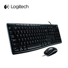羅技 logitech mk200 usb 有線鍵盤滑鼠組 [富廉網]