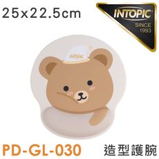 INTOPIC PD-GL-030 QQ呆熊護腕鼠墊 [富廉網]