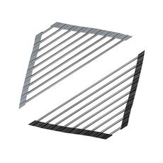 【好物良品】304不鏽鋼折疊三角形水槽置物架 洗碗架 收納架 瀝水架 304不鏽鋼｜L01