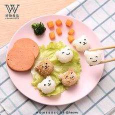 【好物良品】日本DIY mini小熊飯糰便當海苔壓花器造型壽司模具