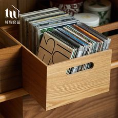 【好物良品】小款_高品質日本原木整理收納箱置物盒｜C25-1