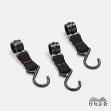 【好玩旅物】3入_戶外露營置物瀝水掛架專用掛鉤掛環(汽車推車掛鉤) E49