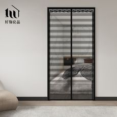 【好物良品】新一代自動吸附防燙防撕破防蚊蟲玻璃纖維紗網門簾 防蚊門簾 防蚊蟲 防貓抓門簾｜L42