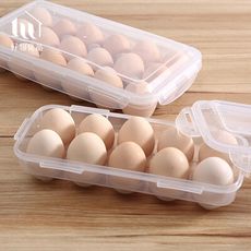 【好物良品】10格款_透明可堆疊保鮮雞蛋收納盒 戶外露營雞蛋盒 雞蛋托雞蛋格 食物保鮮盒｜E43-2