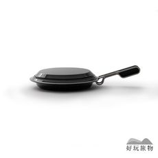 【好玩旅物】25cm_日本製露營居家兩用琺瑯瓷鍋具組 深盤淺盤 琺瑯鍋 琺瑯烤盤 煎盤煎鍋｜N05