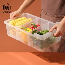 【好物良品】10L_冰箱分類收納盒冷凍盒儲物盒抽屜盒｜J33-2
