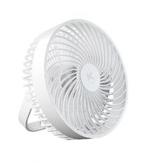 電風扇 風扇 TYPEC插電型可立可掛小夜燈功能涼風扇6吋
