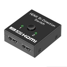 HDMI轉換器 4K/2K  1進2出及2進1出雙向功能切換器