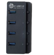 USB HUB USB3.0+TYPEC 4 PORT集線器1孔1開關 H5