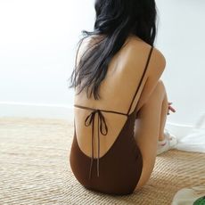 美背連身泳衣 遮肚泳衣 顯瘦泳裝 復古泳衣 連體泳衣 性感露背保守泳裝 綁帶泳衣 泡湯泳衣 小胸泳衣