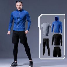 【速乾運動套裝】 健身衣服 健身服飾 健身套裝 運動衣 男 運動衣服 運動服 運動裝 男裝 運動服飾