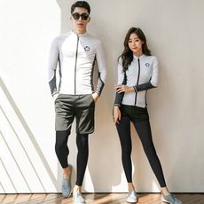 【五件組長袖泳衣】水母衣 潛水衣 潛水服 溫泉保守 連身泳衣 小胸防曬泳裝 淺水衣 浮潛衣 浮潛泳衣