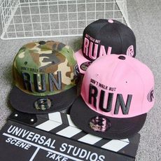 現貨在台Run 跑男 帽子 造型帽 鴨舌帽 棒球帽 嘻哈帽 平沿帽 迷彩帽 男帽 女帽 女生男生帽子