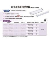 [台創星秀]PHILIPS LED-T8-4呎山型雙管燈具+4呎-16W燈管2只-4000K