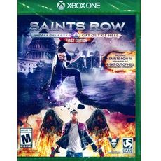 【一起玩】 XBOX ONE 黑街聖徒 4：再次當選+逃出地獄 第一版 英文美版 Saints Ro