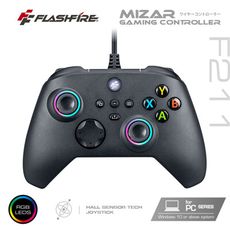 【一起玩】FlashFire MIZAR PC有線手把 (F211) 黑神話悟空適用 富雷迅