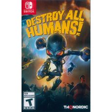 【一起玩】NS Switch 毀滅全人類 中英日文美版 Destroy All Humans