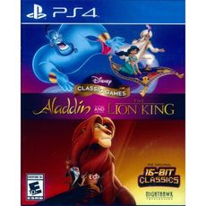 【一起玩】PS4 迪士尼經典遊戲：阿拉丁和獅子王 英日文美版 Disney Classic Ga