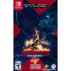 【一起玩】NS SWITCH 格鬥三人組 4 週年記念版 年度版 英文美版 Street of Ra