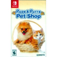 【一起玩】NS SWITCH 貓貓狗狗寵物店 英文美版 Pups & Purrs Pet Shop