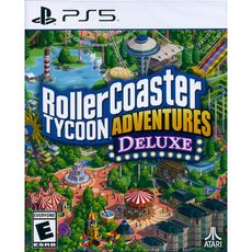 【一起玩】PS5 模擬樂園：冒險 豪華版 英文美版 RollerCoaster Tycoon Del