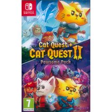 【一起玩】NS SWITCH 貓咪鬥惡龍 1+2 合輯 中英日文歐版 Cat Quest 喵咪鬥惡