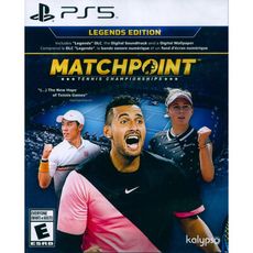 【一起玩】PS5 決勝點：網球冠軍賽 傳奇版 中英文美版 Matchpoint Tennis Cha