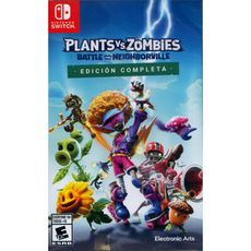 【一起玩】 NS SWITCH 植物大戰殭屍：和睦小鎮保衛戰 完整版 中英文美版 Plants vs