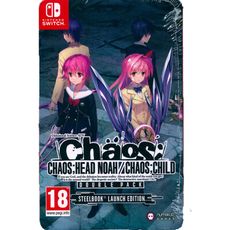 【一起玩】 NS SWITCH 混沌思緒諾亞/ 混沌之子 鐵盒雙重包 英日文歐版 Chaos Dou