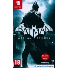 【一起玩】 NS Switch 蝙蝠俠：阿卡漢三部曲 英日文歐版 Batman：Arkham Tri