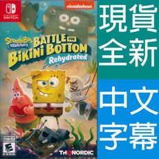 【一起玩】NS SWITCH 海綿寶寶：為比奇堡而戰 -重新灌水- 中英日文美版 Spongebob