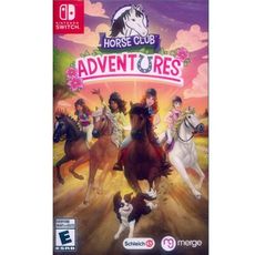 【一起玩】 NS SWITCH 馬術俱樂部歷險記 英文美版 Horse Club Adventure