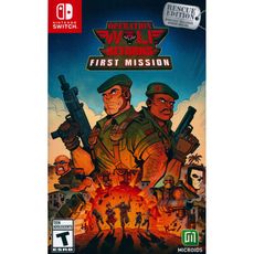 【一起玩】NS SWITCH 野狼行動回歸：首戰 解救版 中英日文美版 Operation Wolf